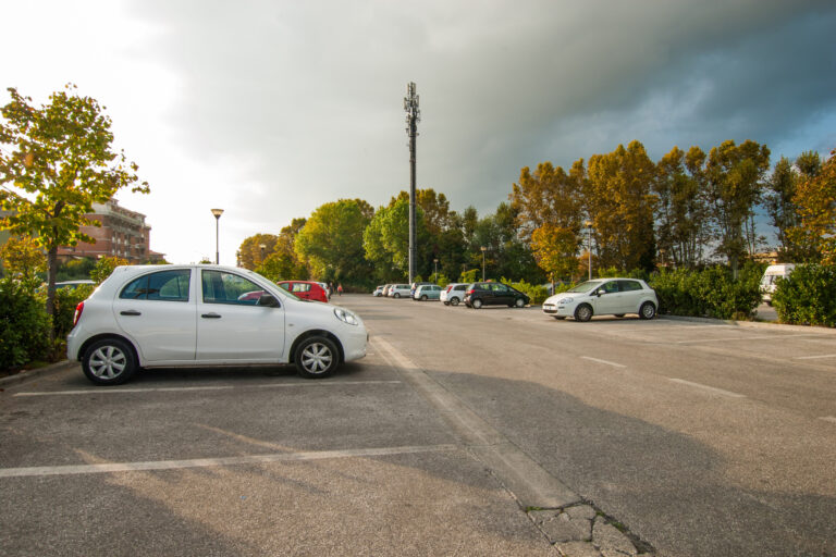 Parkplatz-Mobile