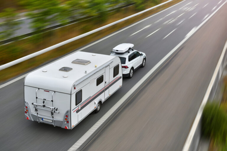 Wohnwagen Tempolimit-Mobile